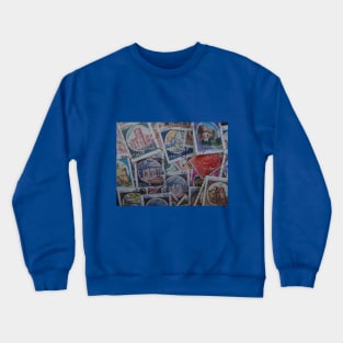 Italian stamps - 1 Crewneck Sweatshirt